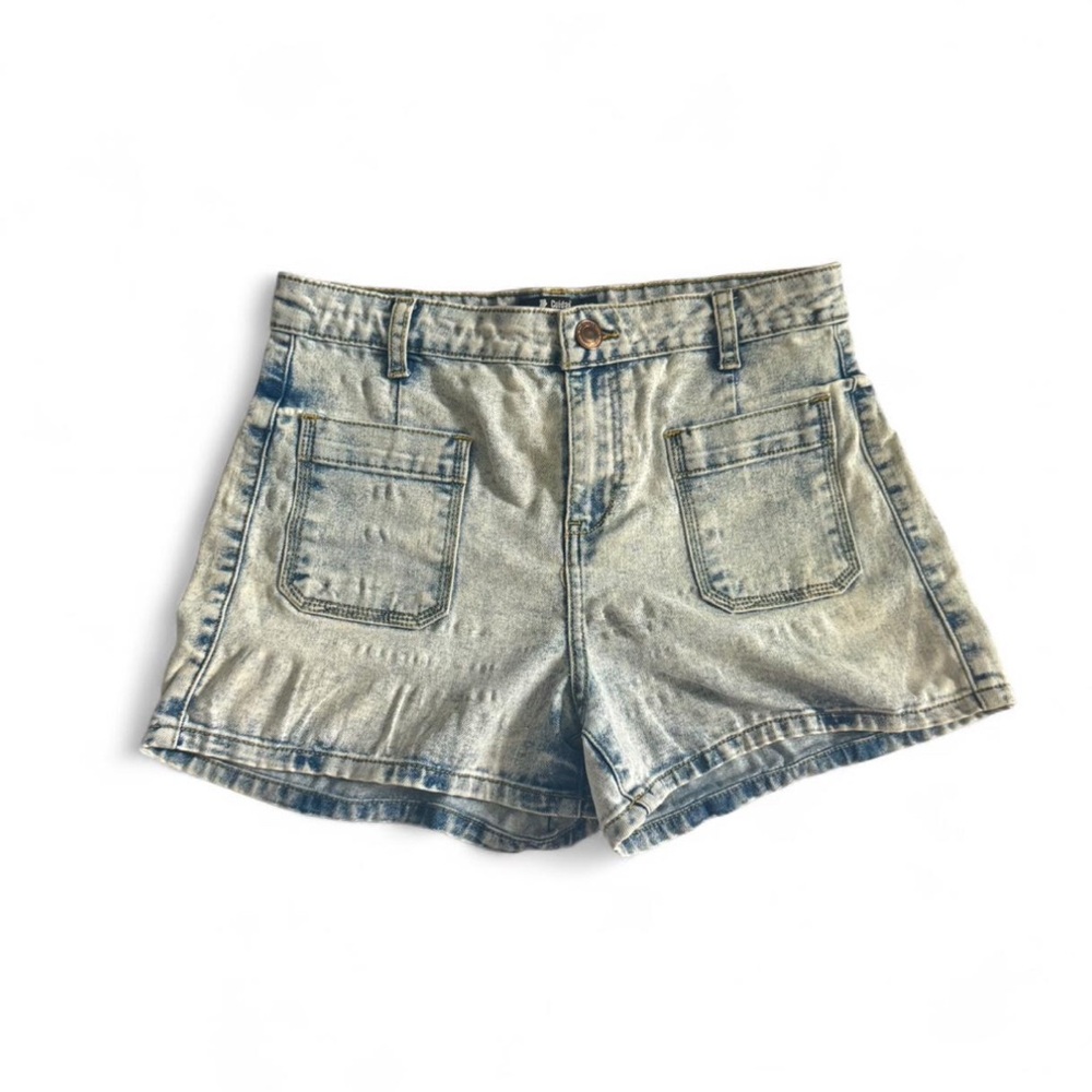 Stylish Grayish blue Denim Women Shorts